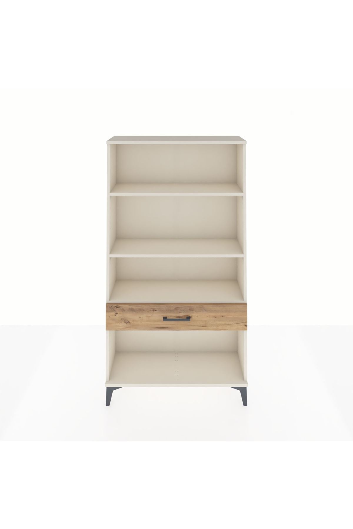 Arges Dolap 3 Raflı Tek Çekmeceli 88x30x163 Aytaşı-Çam