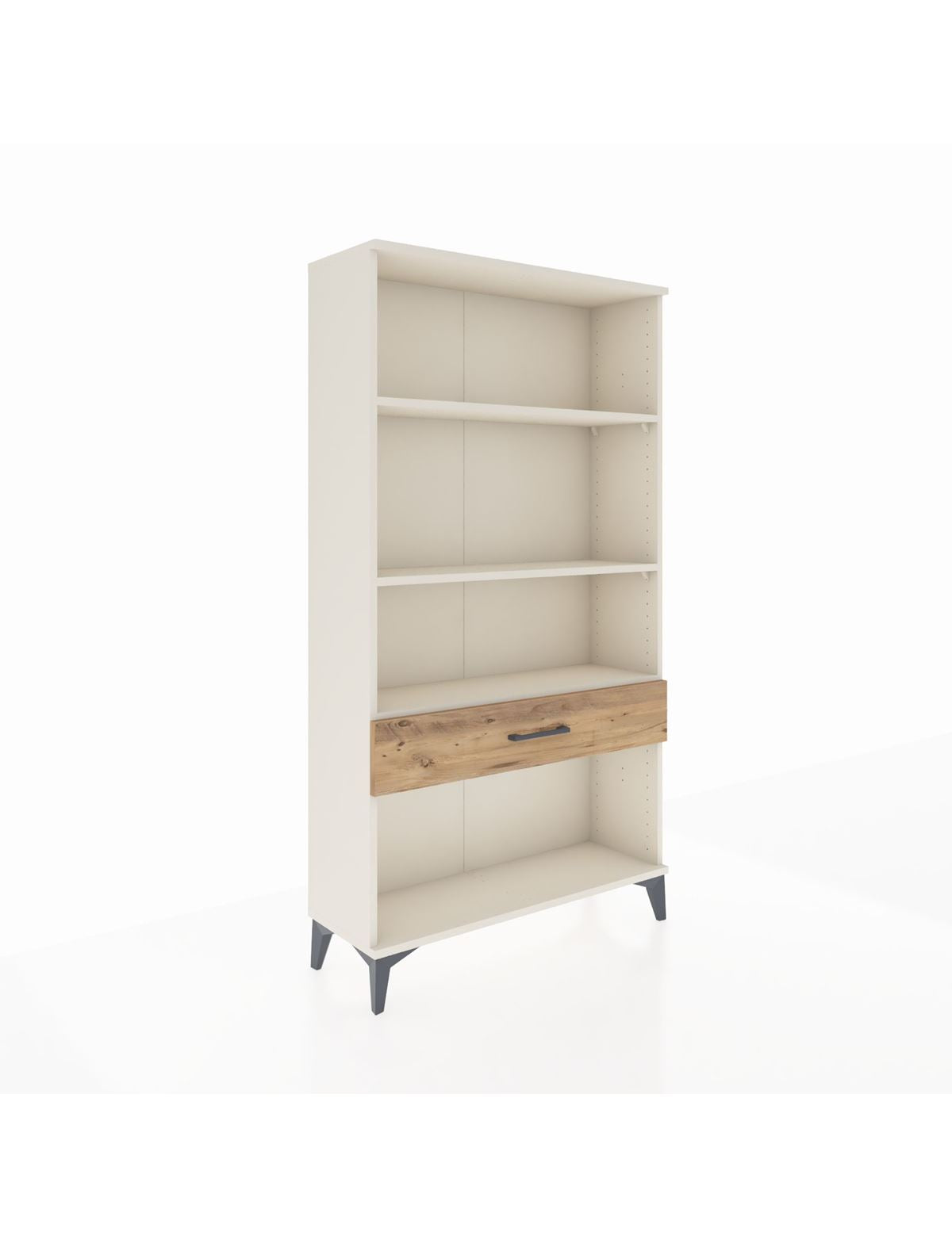 Arges Dolap 3 Raflı Tek Çekmeceli 88x30x163 Aytaşı-Çam