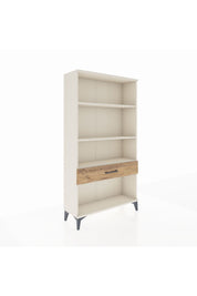 Arges Dolap 3 Raflı Tek Çekmeceli 88x30x163 Aytaşı-Çam