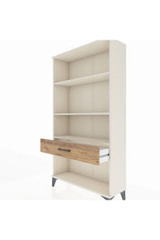 Arges Dolap 3 Raflı Tek Çekmeceli 88x30x163 Aytaşı-Çam