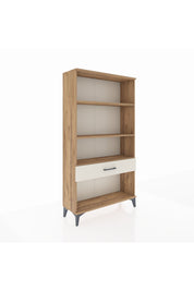 Arges Dolap 3 Raflı Tek Çekmeceli 88x30x163 Çam-Aytaşı