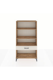 Arges Dolap 3 Raflı Tek Çekmeceli 88x30x163 Çam-Aytaşı