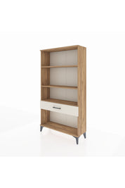 Arges Dolap 3 Raflı Tek Çekmeceli 88x30x163 Çam-Aytaşı