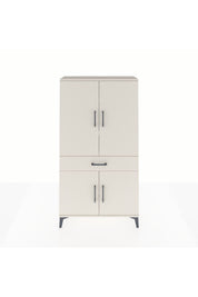Arges Dolap 4 Raflı Tek Çekmeceli 4 Kapaklı 88x30x163 Aytaşı-Aytaşı