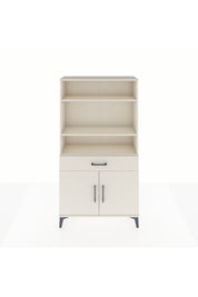 Arges Dolap 3 Raflı Tek Çekmeceli 2 Kapaklı 88x30x163 Aytaşı-Aytaşı