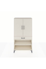 Arges Dolap 4 Raflı Tek Çekmeceli 2 Kapaklı 88x30x163 Aytaşı-Aytaşı