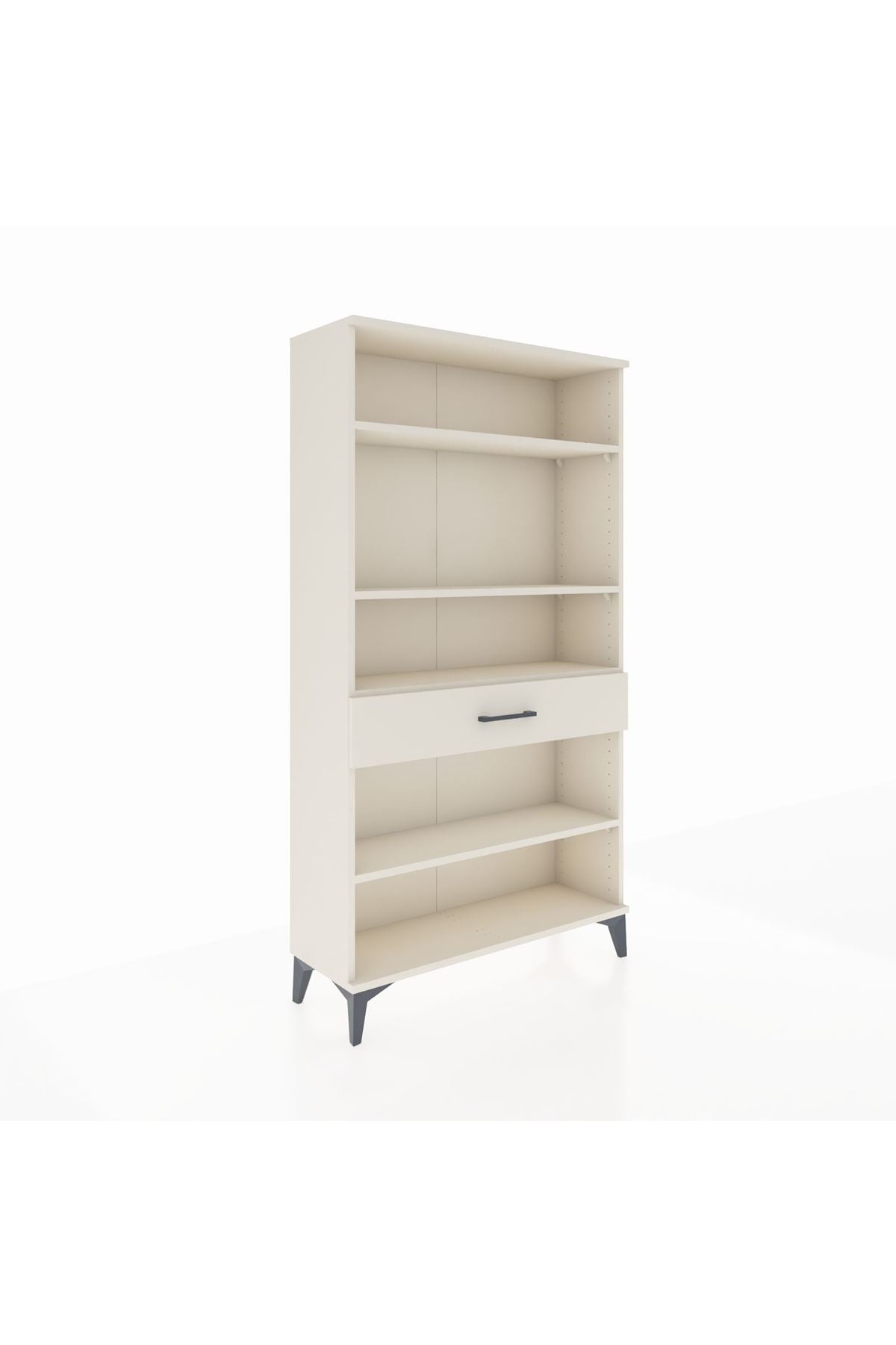 Arges Dolap 4 Raflı Tek Çekmeceli 88x30x163 Aytaşı-Aytaşı