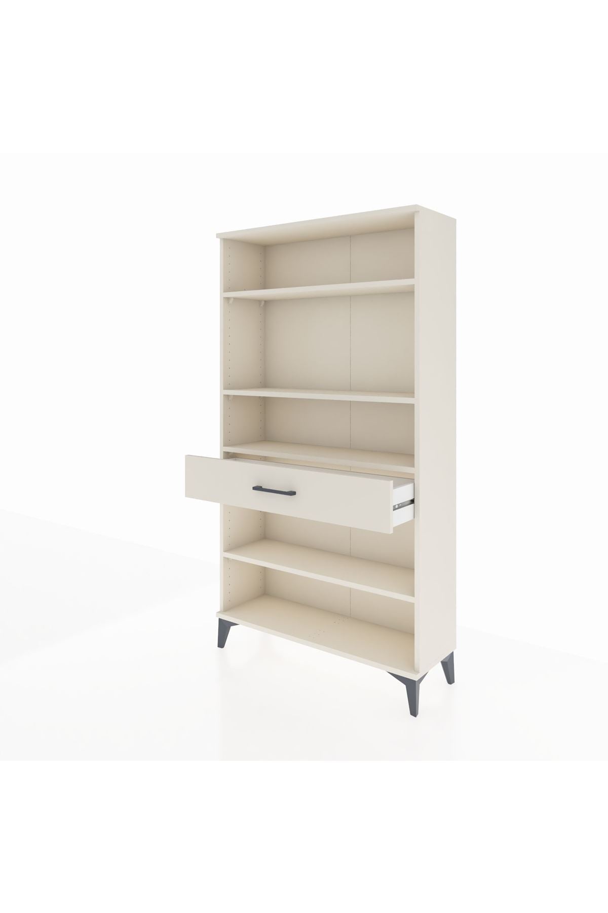 Arges Dolap 4 Raflı Tek Çekmeceli 88x30x163 Aytaşı-Aytaşı