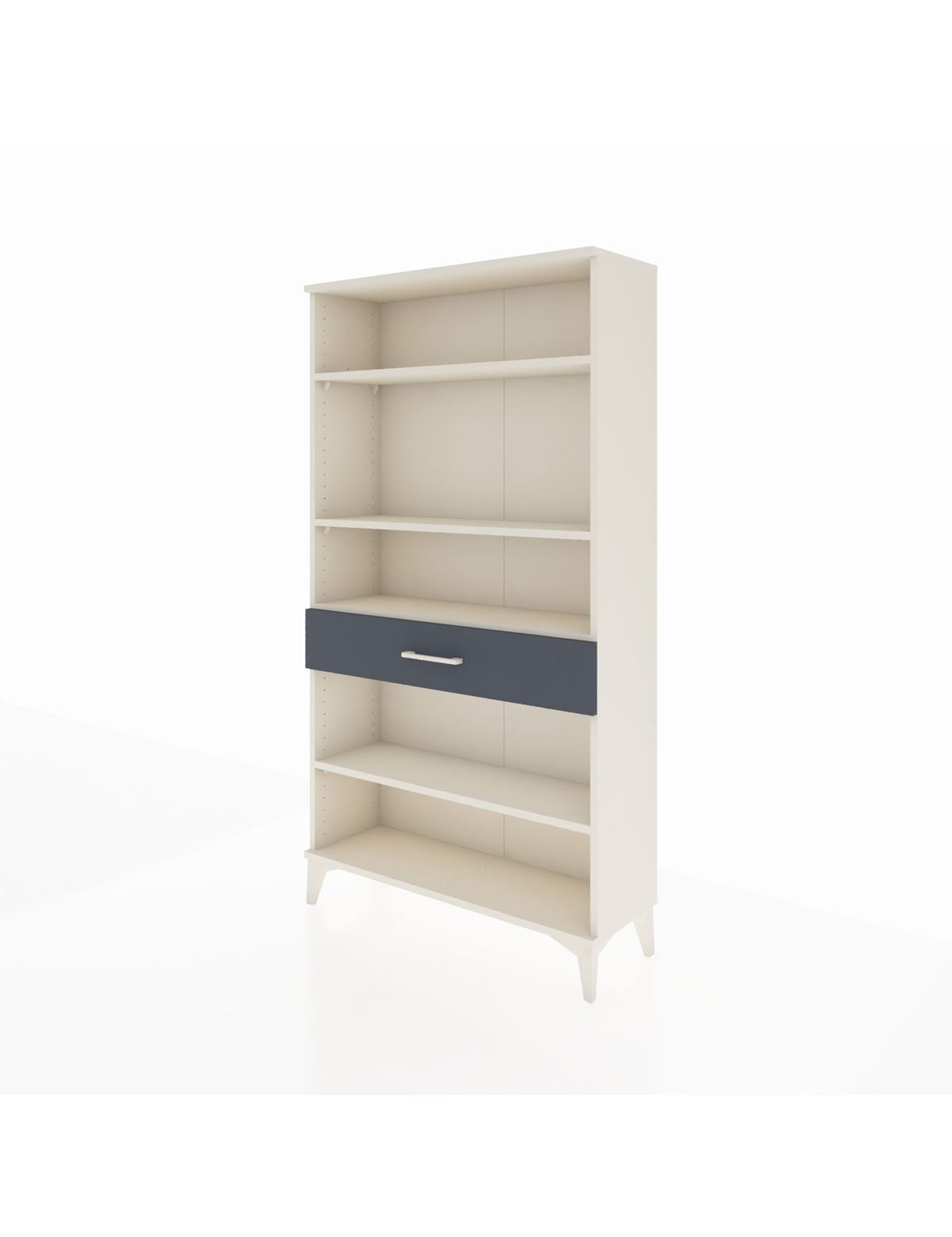 Arges Dolap 4 Raflı Tek Çekmeceli 88x30x163 - S21M050V2A