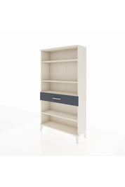 Arges Dolap 4 Raflı Tek Çekmeceli 88x30x163 Aytaşı-Antrasit