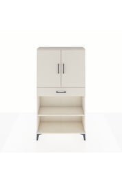 Arges Dolap 3 Raflı Tek Çekmeceli 2 Kapaklı 88x30x163 Aytaşı-Aytaşı