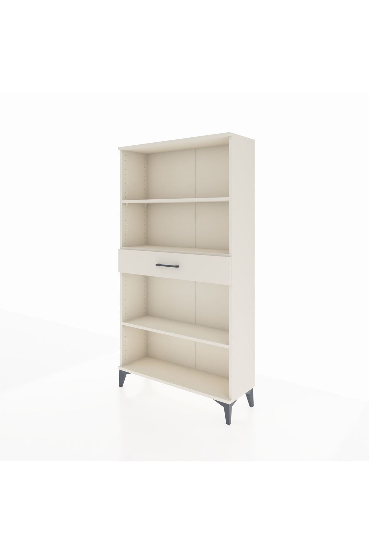 Arges Dolap 3 Raflı Tek Çekmeceli 88x30x163 Aytaşı-Aytaşı