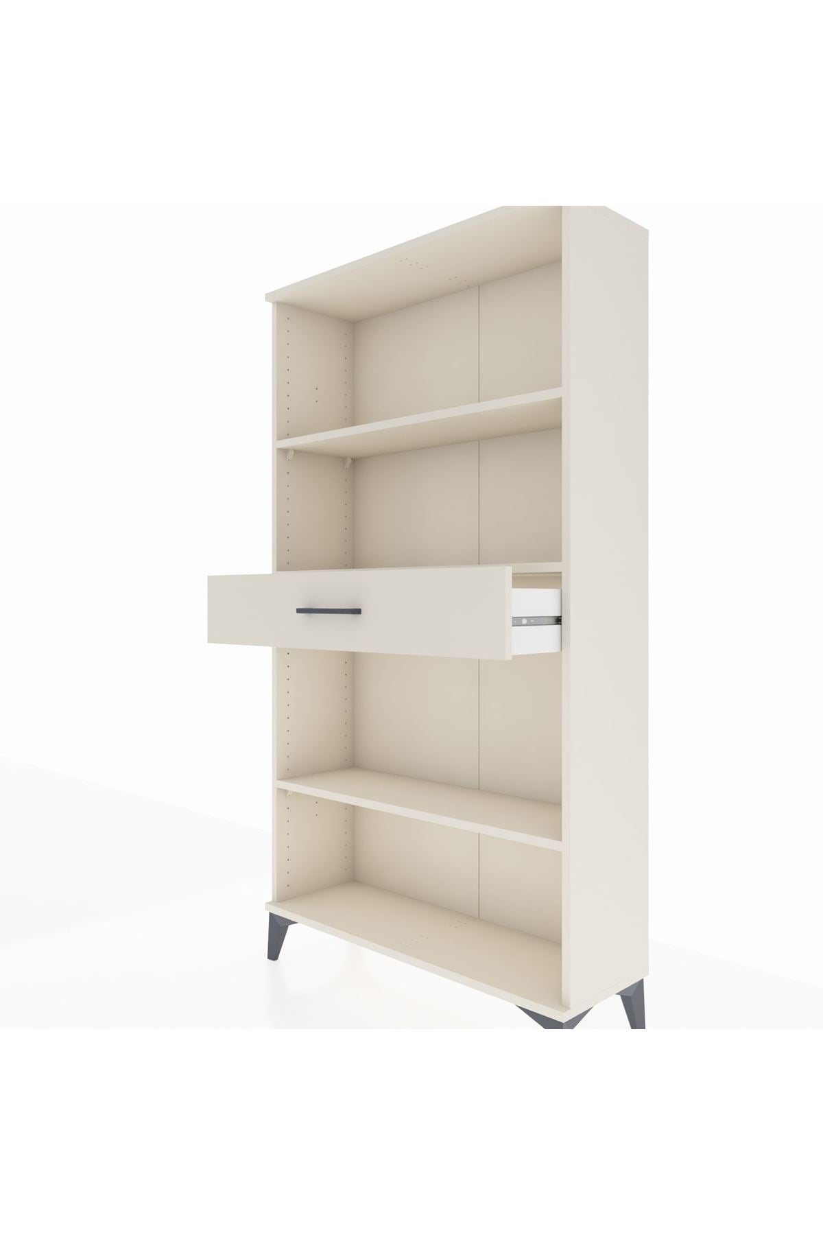 Arges Dolap 3 Raflı Tek Çekmeceli 88x30x163 Aytaşı-Aytaşı