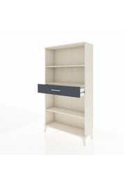 Arges Dolap 3 Raflı Tek Çekmeceli 88x30x163 Aytaşı-Antrasit