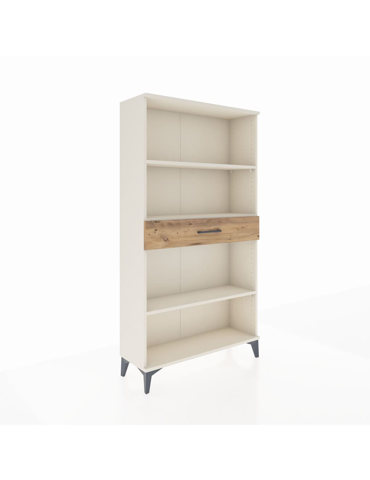 Arges Dolap 3 Raflı Tek Çekmeceli 88x30x163 Aytaşı-Çam