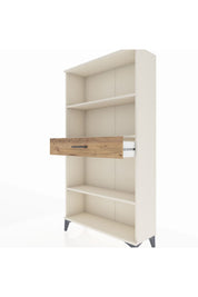 Arges Dolap 3 Raflı Tek Çekmeceli 88x30x163 Aytaşı-Çam