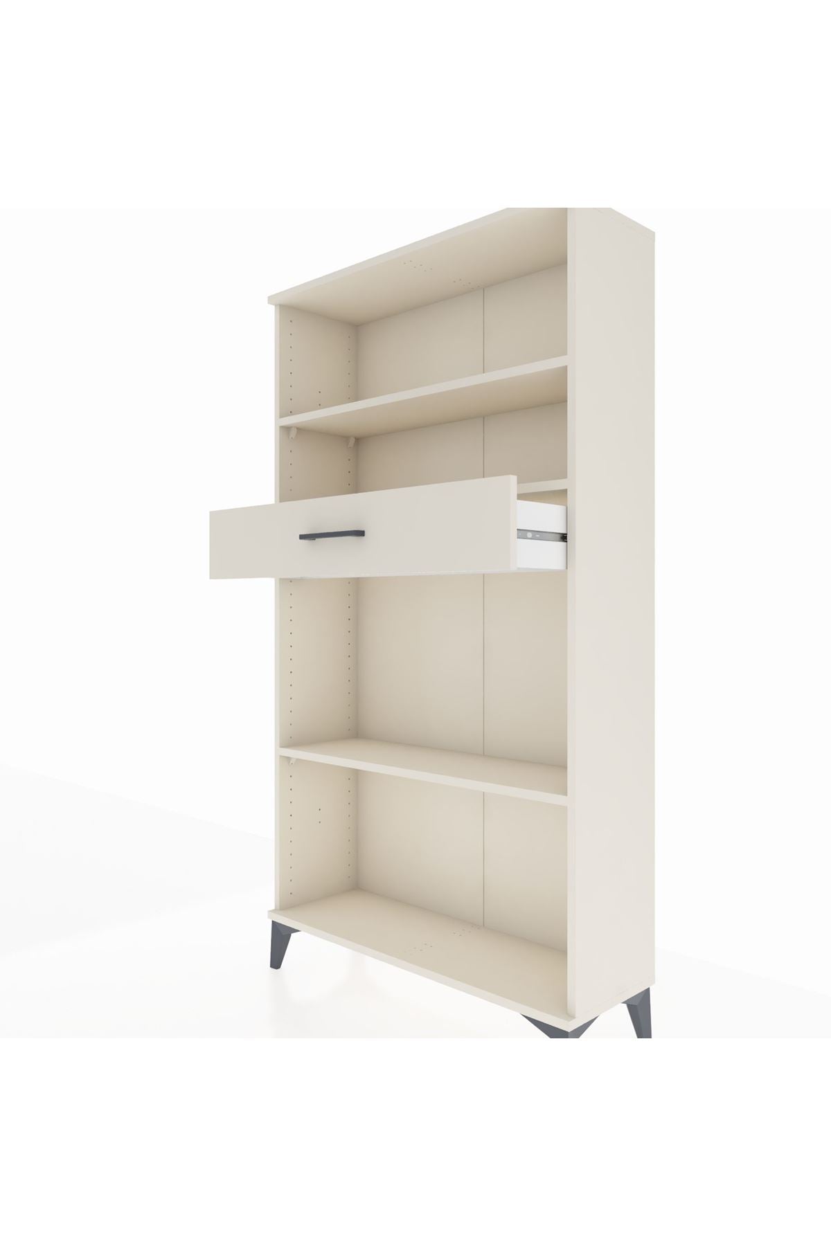 Arges Dolap 3 Raflı Tek Çekmeceli 88x30x163 Aytaşı-Aytaşı