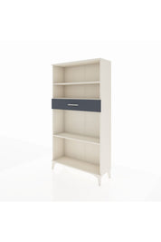 Arges Dolap 3 Raflı Tek Çekmeceli 88x30x163 Aytaşı-Antrasit