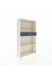 Arges Dolap 3 Raflı Tek Çekmeceli 88x30x163 Aytaşı-Antrasit