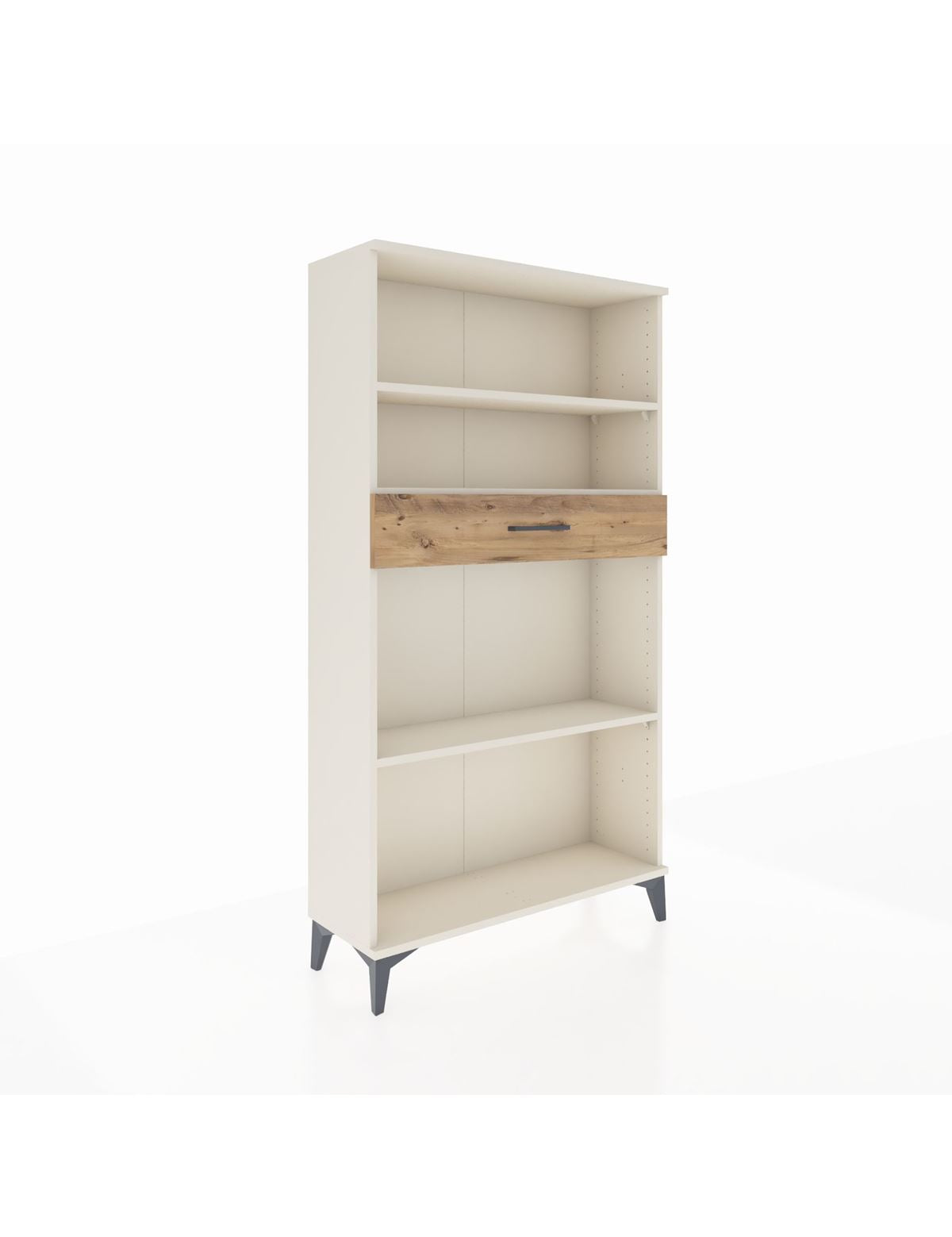 Arges Dolap 3 Raflı Tek Çekmeceli 88x30x163 Aytaşı-Çam