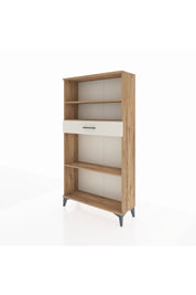 Arges Dolap 3 Raflı Tek Çekmeceli 88x30x163 Çam-Aytaşı