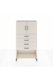 Arges Dolap 2 Raflı 4 Çekmeceli 2 Kapaklı 88x30x163 Aytaşı-Aytaşı