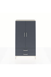 Arges Dolap 3 Raflı 2 Çekmeceli 2 Kapaklı 88x30x163 Aytaşı-Antrasit