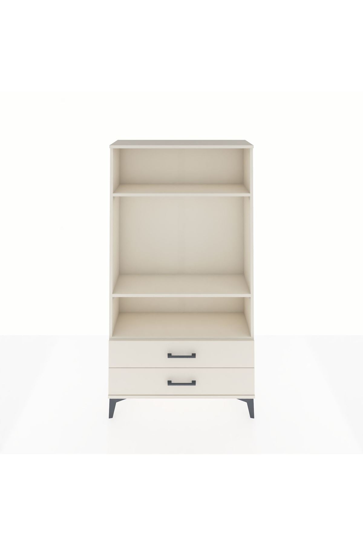 Arges Dolap 3 Raflı 2 Çekmeceli 88x30x163 Aytaşı-Aytaşı