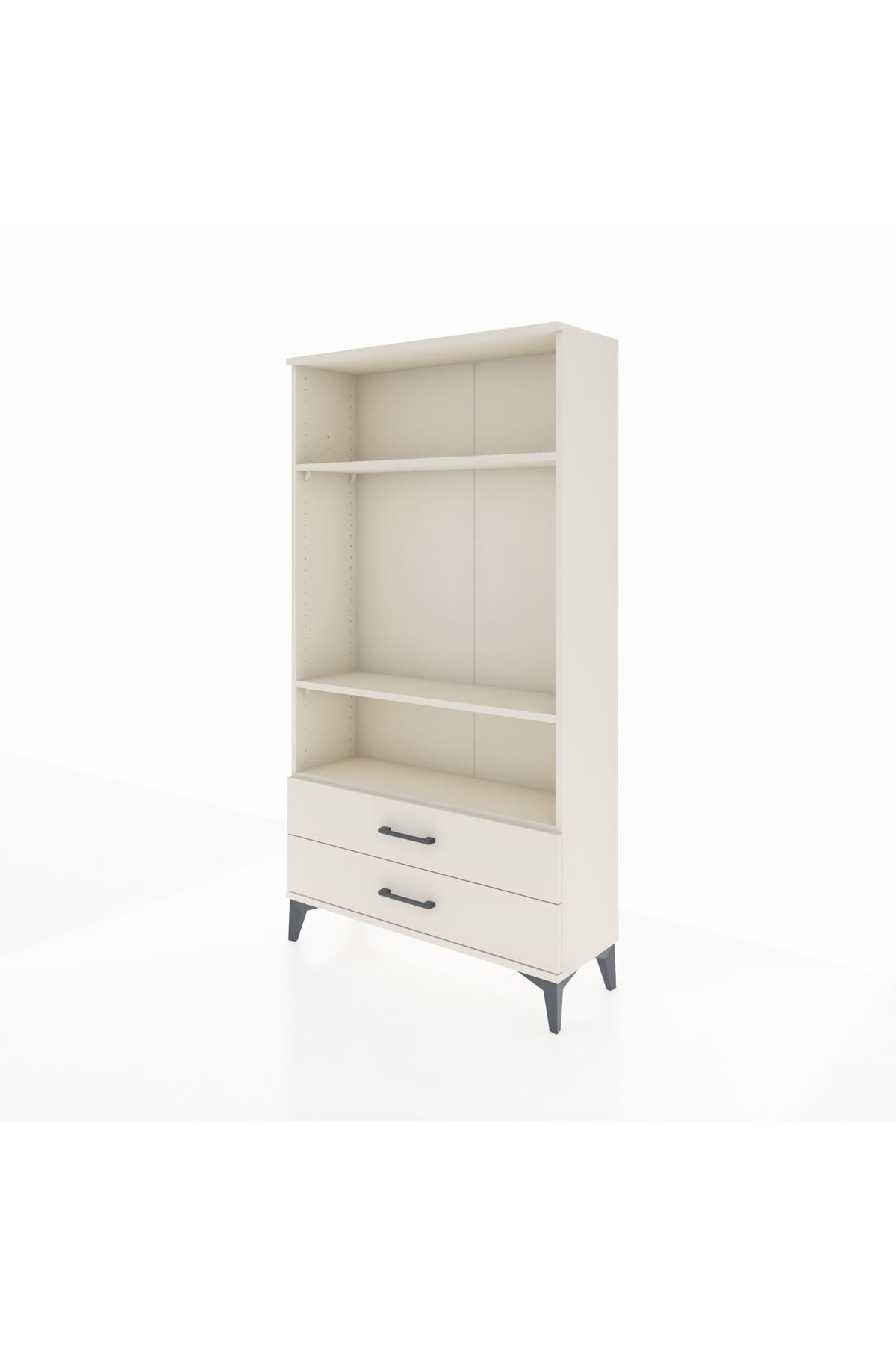 Arges Dolap 3 Raflı 2 Çekmeceli 88x30x163 Aytaşı-Aytaşı