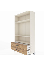 Arges Dolap 3 Raflı 2 Çekmeceli 88x30x163 Aytaşı-Çam