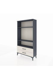 Arges Dolap 3 Raflı 2 Çekmeceli 88x30x163 Antrasit-Aytaşı