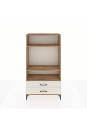 Arges Dolap 3 Raflı 2 Çekmeceli 88x30x163 Çam-Aytaşı