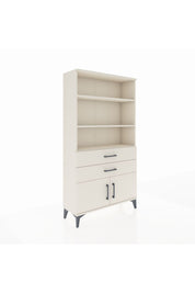 Arges Dolap 3 Raflı 2 Çekmeceli 2 Kapaklı 88x30x163 Aytaşı-Aytaşı