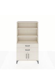 Arges Dolap 3 Raflı 2 Çekmeceli 2 Kapaklı 88x30x163 Aytaşı-Aytaşı