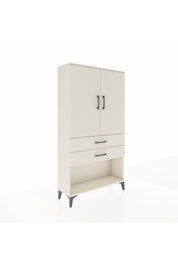 Arges Dolap 3 Raflı 2 Çekmeceli 2 Kapaklı 88x30x163 Aytaşı-Aytaşı