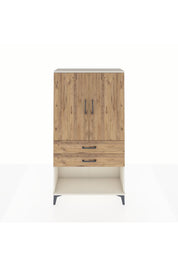 Arges Dolap 3 Raflı 2 Çekmeceli 2 Kapaklı 88x30x163 Aytaşı-Çam