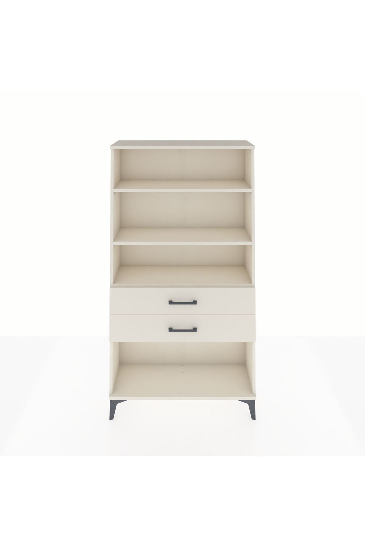 Arges Dolap 3 Raflı 2 Çekmeceli 88x30x163 Aytaşı-Aytaşı