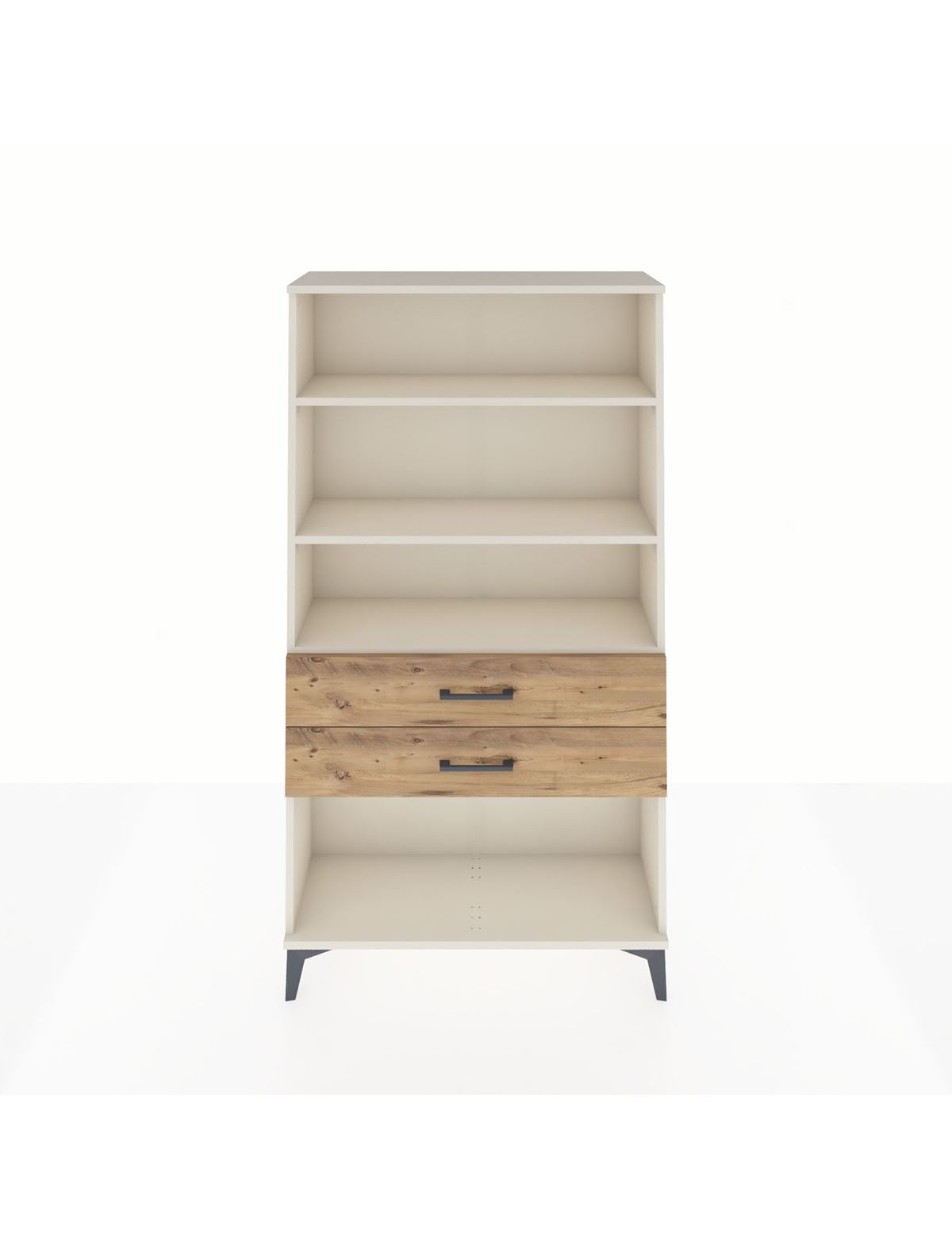 Arges Dolap 3 Raflı 2 Çekmeceli 88x30x163 Aytaşı-Çam