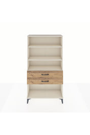 Arges Dolap 3 Raflı 2 Çekmeceli 88x30x163 Aytaşı-Çam