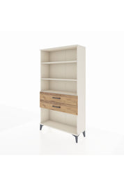 Arges Dolap 3 Raflı 2 Çekmeceli 88x30x163 Aytaşı-Çam