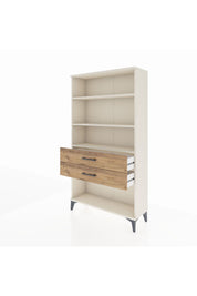 Arges Dolap 3 Raflı 2 Çekmeceli 88x30x163 Aytaşı-Çam