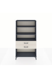 Arges Dolap 3 Raflı 2 Çekmeceli 88x30x163 Antrasit-Aytaşı