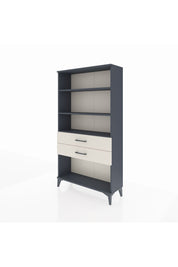 Arges Dolap 3 Raflı 2 Çekmeceli 88x30x163 Antrasit-Aytaşı