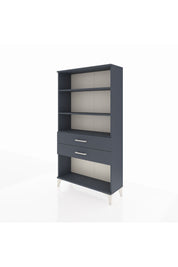 Arges Dolap 3 Raflı 2 Çekmeceli 88x30x163 Antrasit-Antrasit