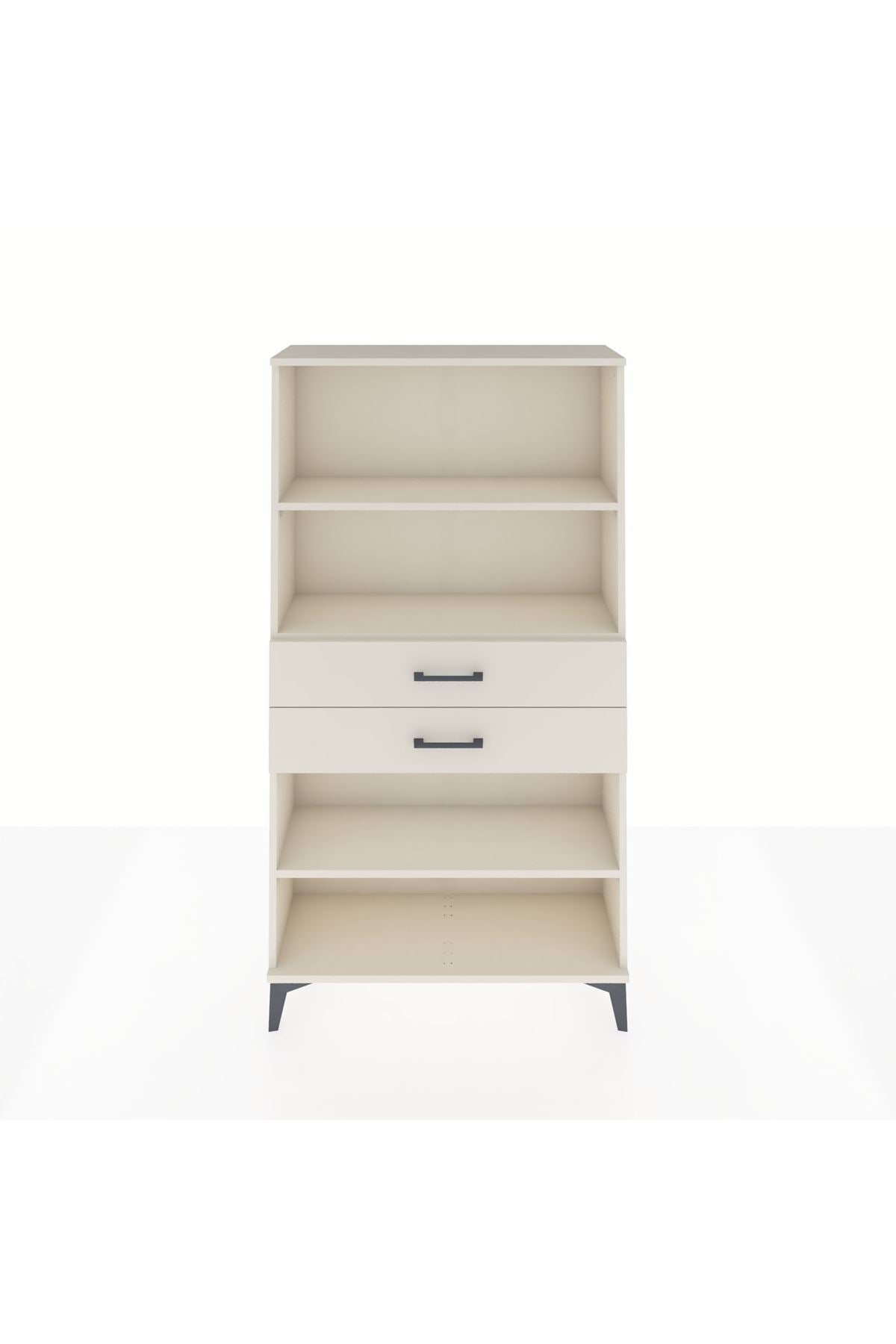 Arges Dolap 3 Raflı 2 Çekmeceli 88x30x163 Aytaşı-Aytaşı