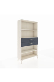 Arges Dolap 3 Raflı 2 Çekmeceli 88x30x163 Aytaşı-Antrasit