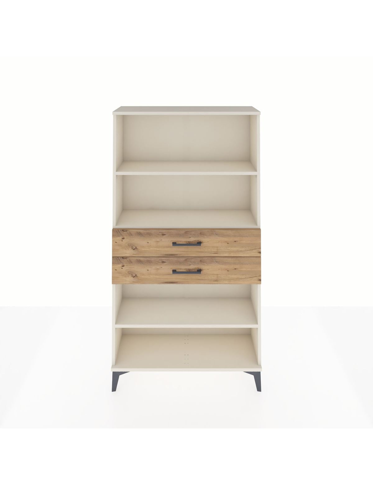 Arges Dolap 3 Raflı 2 Çekmeceli 88x30x163 Aytaşı-Çam