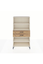 Arges Dolap 3 Raflı 2 Çekmeceli 88x30x163 Aytaşı-Çam