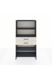 Arges Dolap 3 Raflı 2 Çekmeceli 88x30x163 Antrasit-Aytaşı