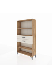 Arges Dolap 3 Raflı 2 Çekmeceli 88x30x163 Çam-Aytaşı